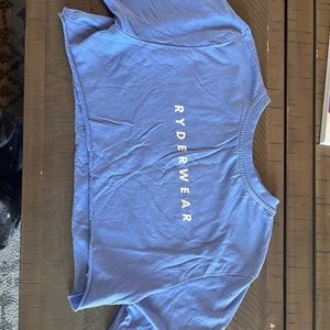 Ryderwear - Blue Crop Shirt - Size Small